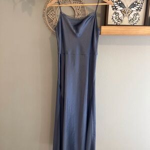 Vince Slate Blue Maxi Dress
